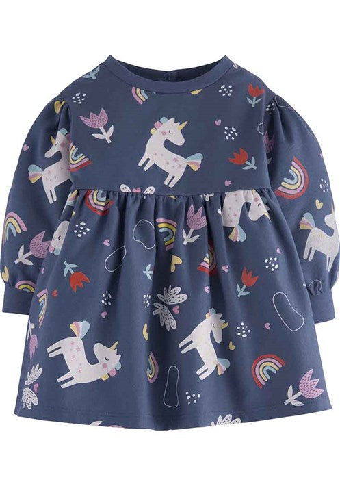 Unicorn Printed Dress