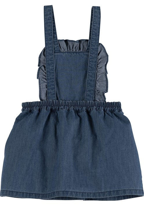 Jeans Dress with T-Shirt