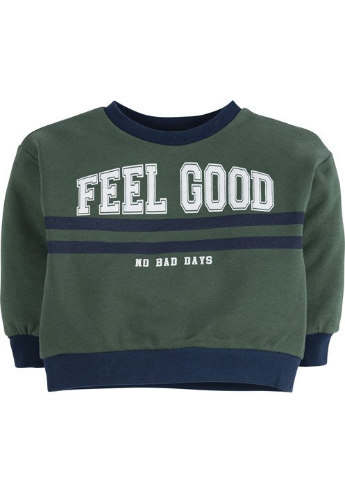 Text Printed Sweatshirt